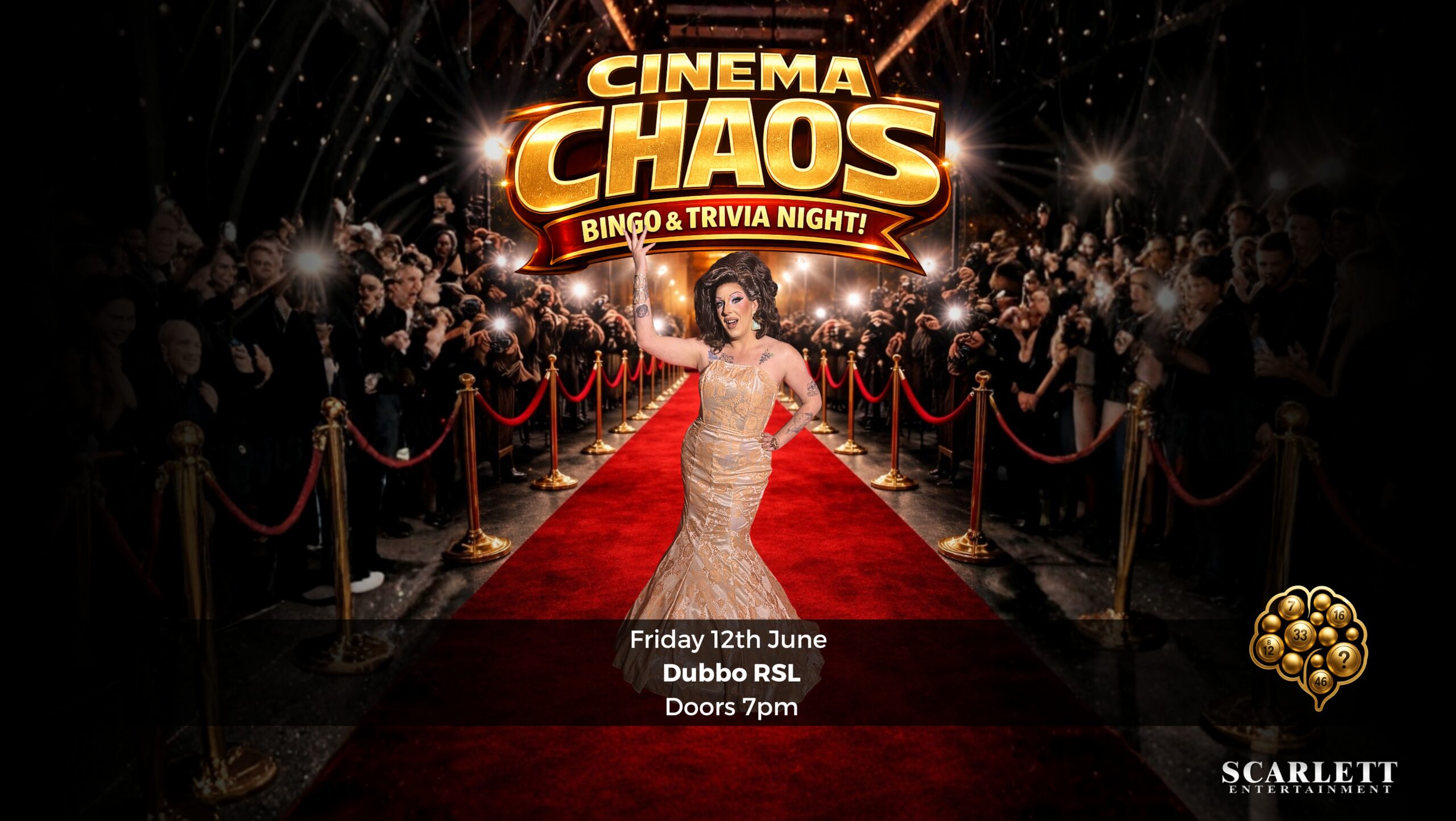 Cinema Chaos Drag Bingo & Trivia Night