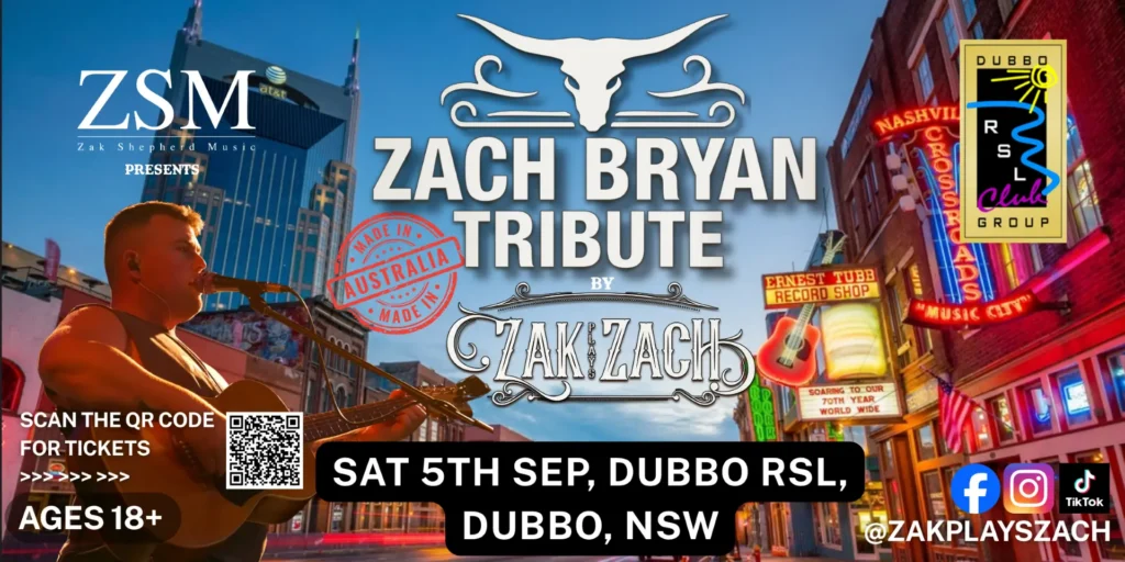 Zach Bryan Tribute Show – Zak Plays Zach