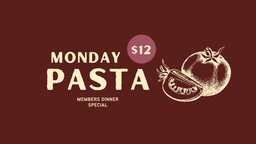 Monday $12 Pasta