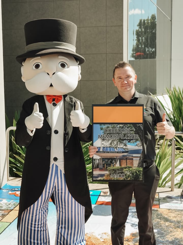 Featured image for “Dubbo RSL Memorial Club Featured in Monopoly Dubbo Edition”